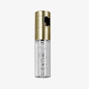 Bubble Cylinder Magnetic Light with transparent bubble-effect diffuser and brass-gold 48V adapter