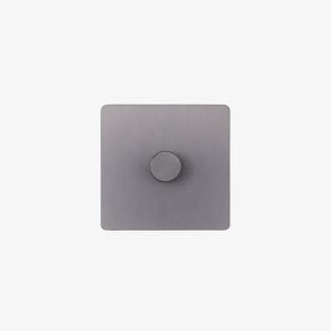 Titanium Silver Single LED Dimmer Switch