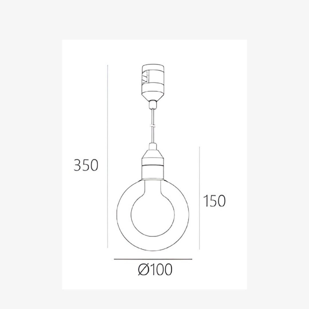 Linea Orb Pendant - Image 2