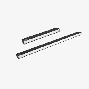 Linea Bar Diffused 48V magnetic linear LED lights with opal diffusers in two lengths