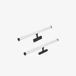 Linea Tube Diffused 48V magnetic cylindrical LED track light with opal diffuser