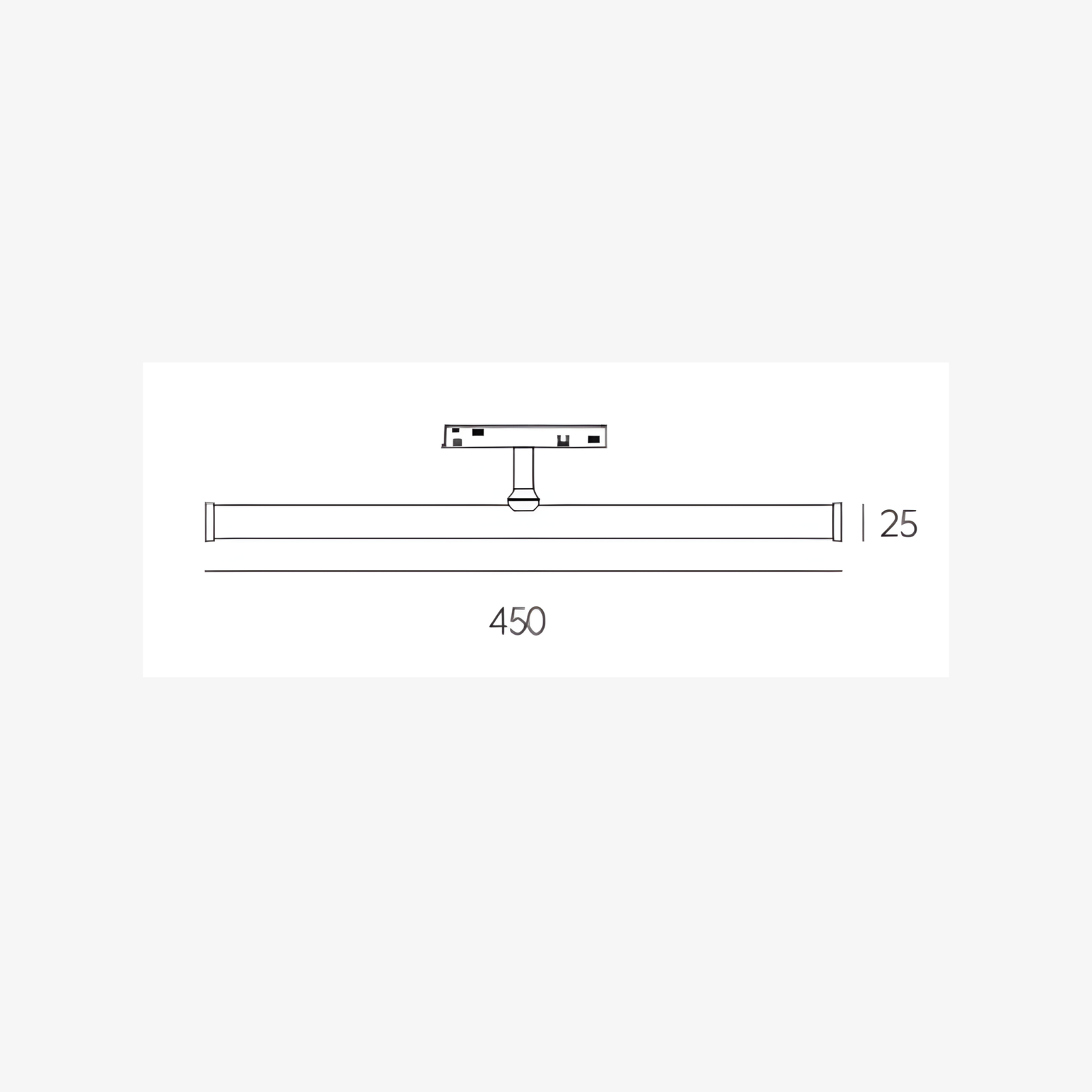 48V Magnetic Cylindrical Diffused LED Track Light - Image 2