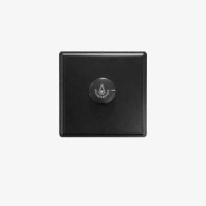 Luna Rotary Dimmer Switch – Piano Black
