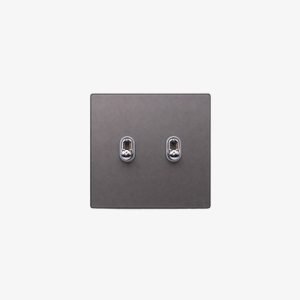Luna 2-Gang Toggle Switch