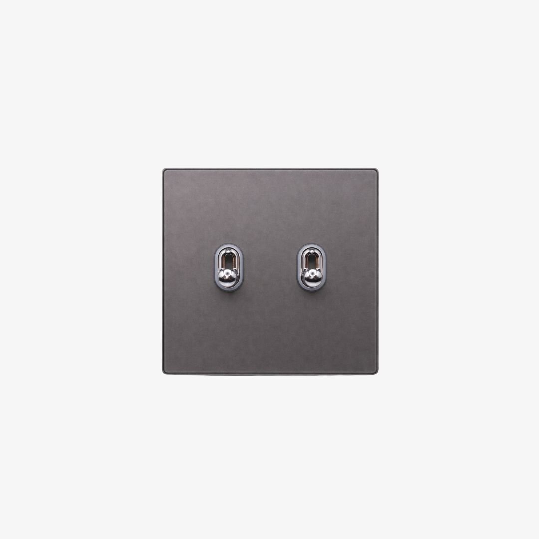 Luna 2-Gang Toggle Switch
