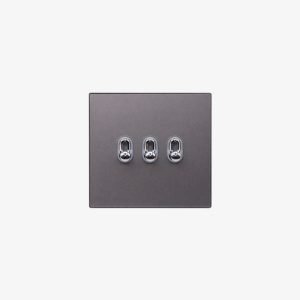 Luna 3-Gang Toggle Switch