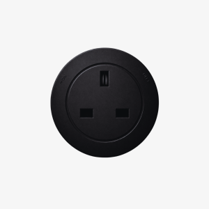 Round Recessed Floor Socket