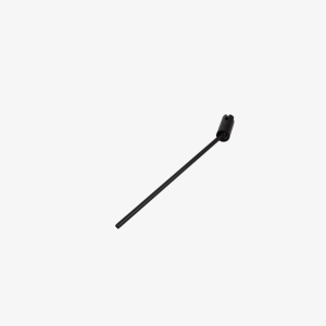 Magnetic rod pendant light with slim black body for 48V track system