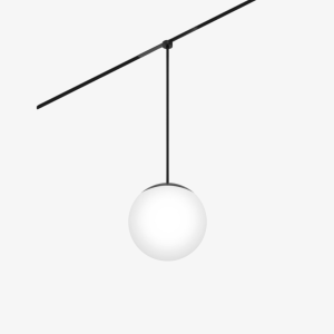 Cable-Mounted Globe Pendant Light