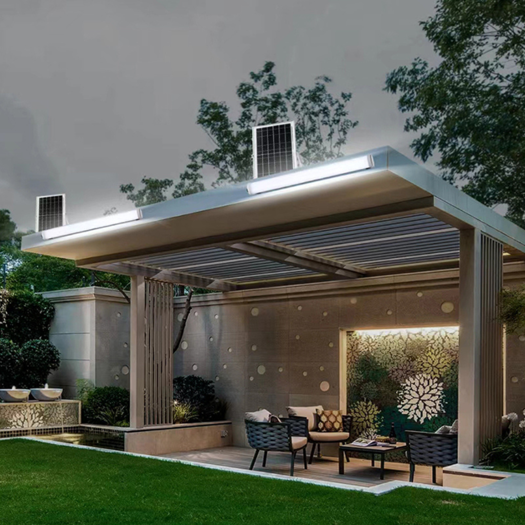 ORIXCO Solar LED Linear Light with Remote Control - Image 2