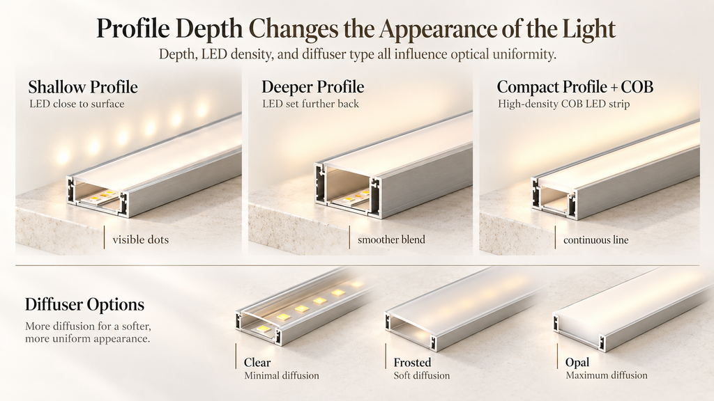 LED Profile Depth