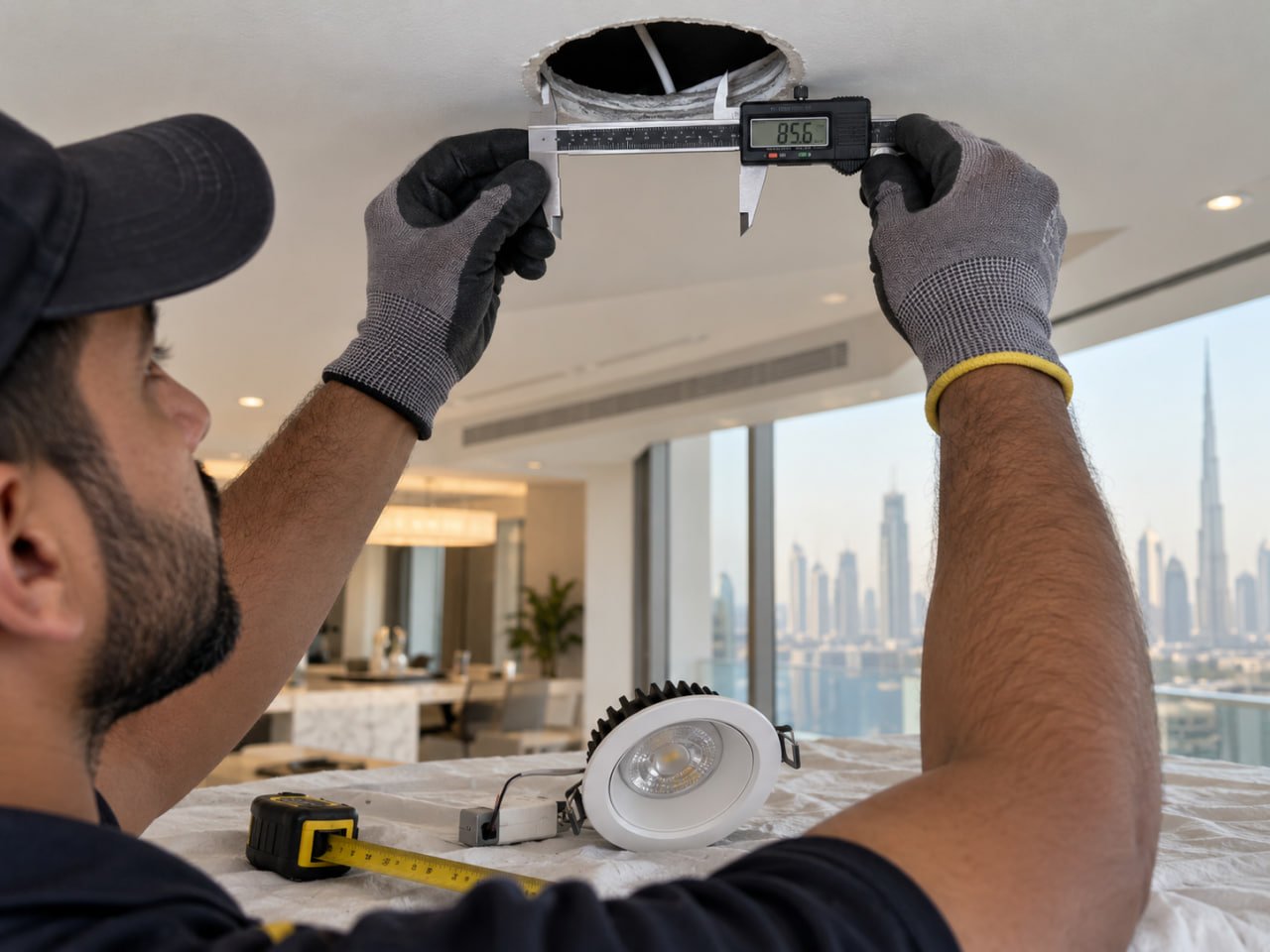 Downlight Cut-Out Size Guide
