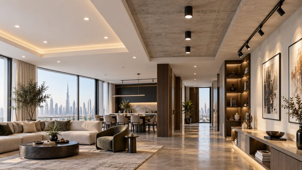 Recessed vs Surface-Mounted vs Track Lighting